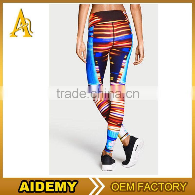 Wholesale sports yoga tights pants women gym leggings fitness