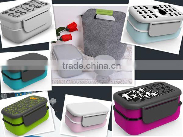 Gift Lunch Box with printing, FDA Approved, BPA Free , Eco-friendly Material by Cn Crown