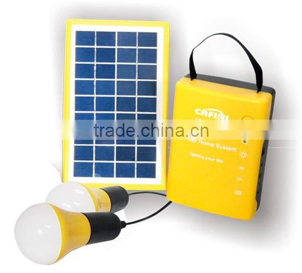 2016 new design solar power supply home lighting system with solar panel