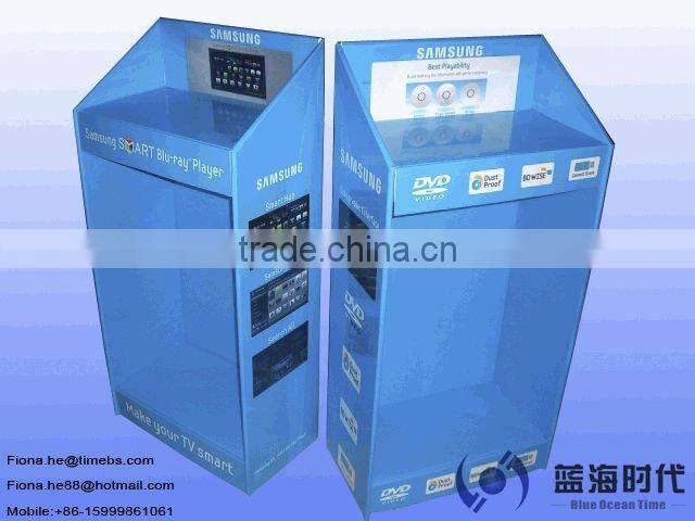 PP corrugated plastic display stand