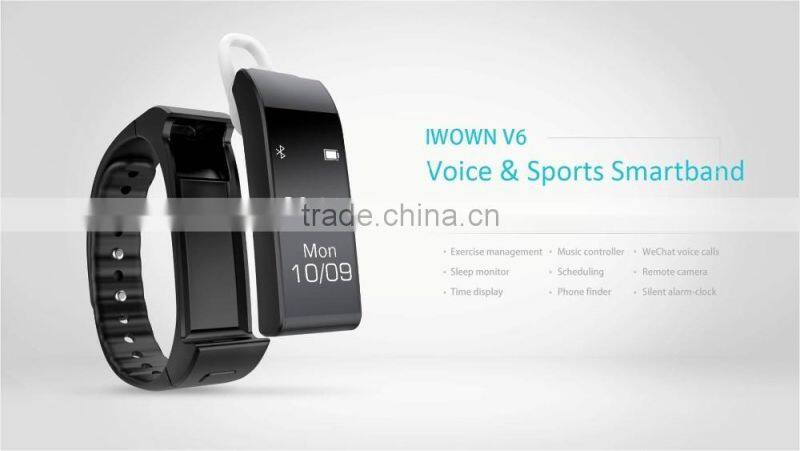 newest V6 bluetooth smart wrist band waterproof smart bracelet with sdk for android ios smart phones