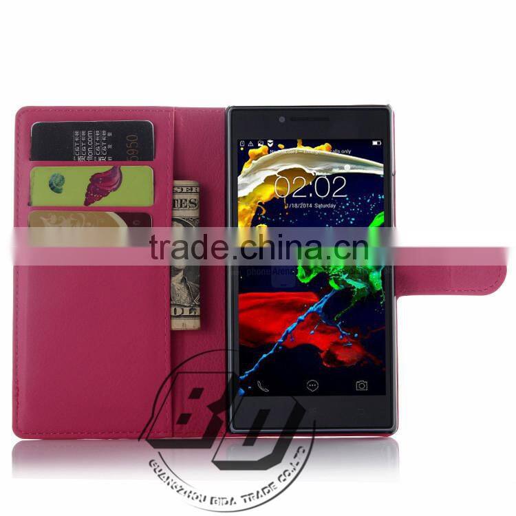 Ultra High Quality Flip PU Leather Wallet Magnetic Case with card holder For Lenovo P70 factory price