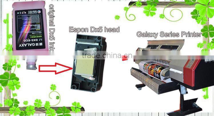 Original Galaxy eco solvent ink compatible with Dx5 Dx4 printhead