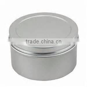 Hot sell Cosmetic aluminum jars/cream aluminum cansiter jars