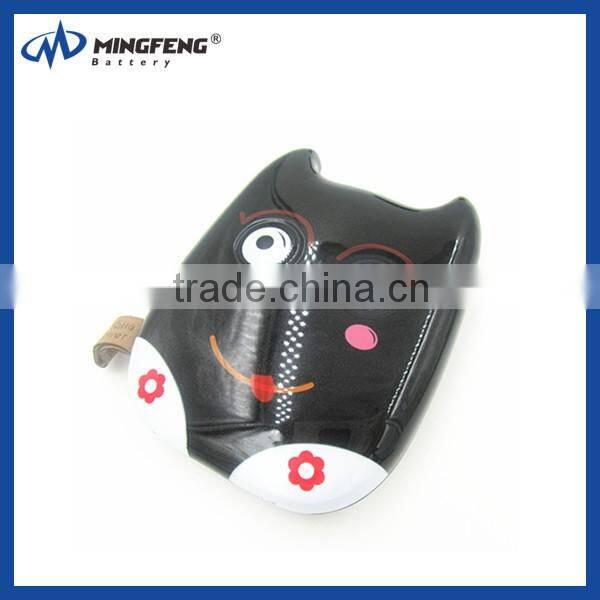 Lovely facial expression power bank mobile phone charger