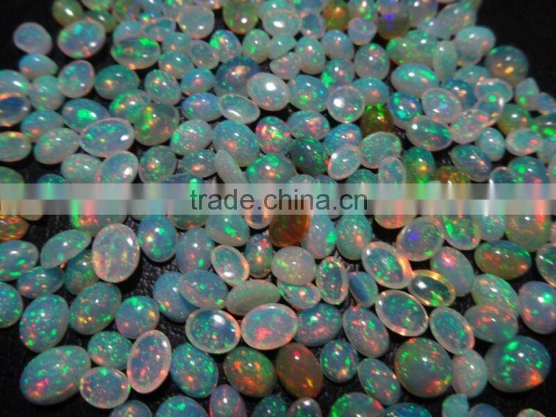 opal cabs, mixed shape, mm size