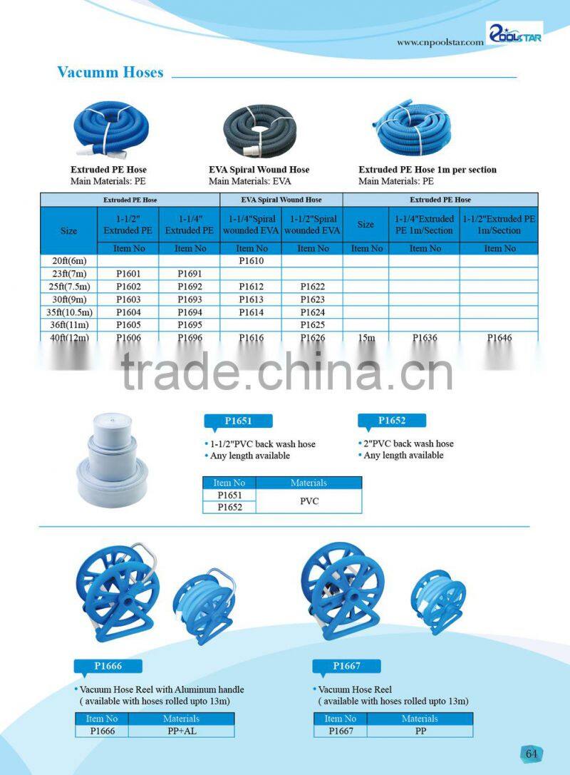 P1601 Poolstar swimming pool flexible vacuum hose