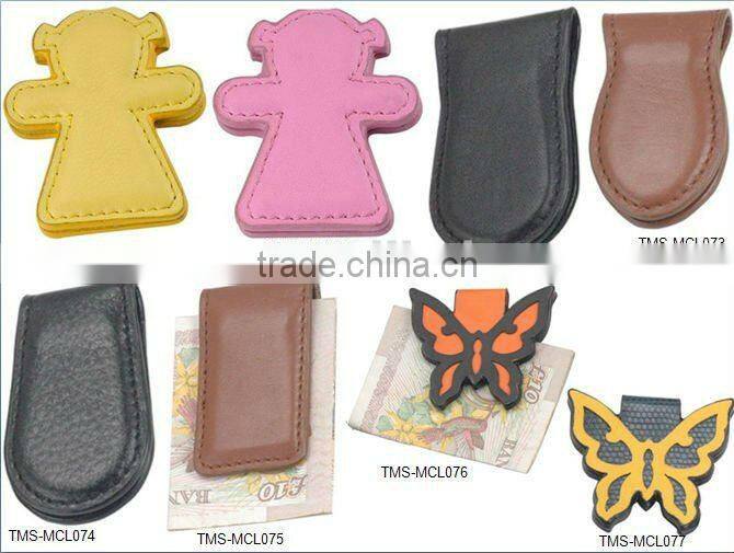 2016wholesale PU money clip fashion blank pu wallet for men