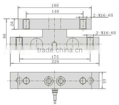 Bridge type load cell ZH-CZL111