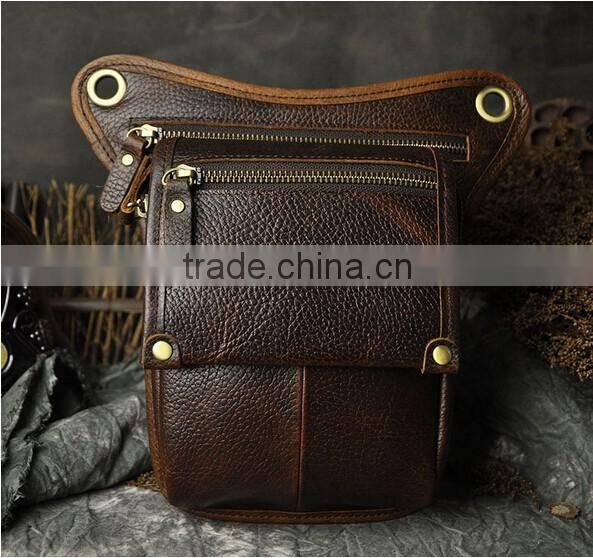 Boshiho waist pack vintage leather pouch