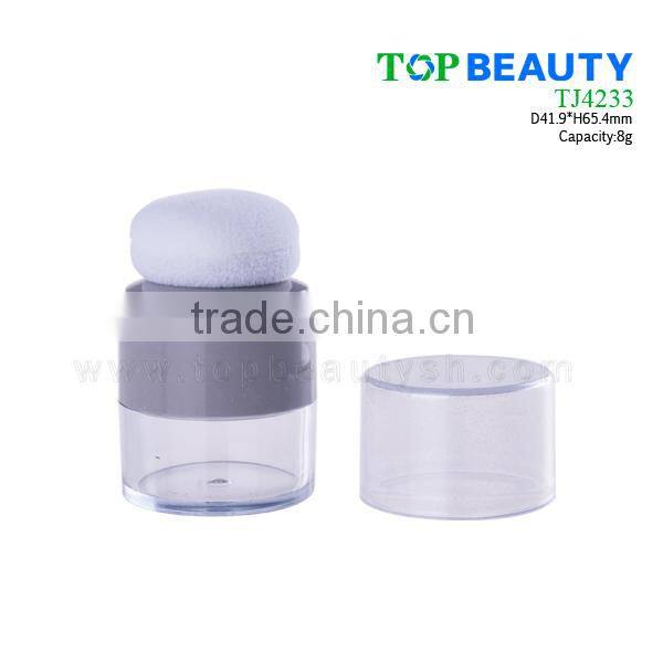 TJ4233- New Empty Plasstic Mineral Powder Container