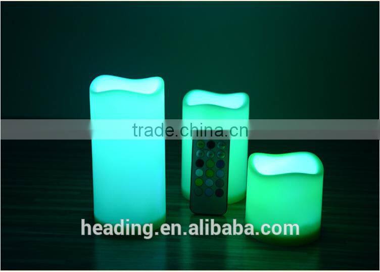 18 keys controller remote control electronic LED candles for party and wedding