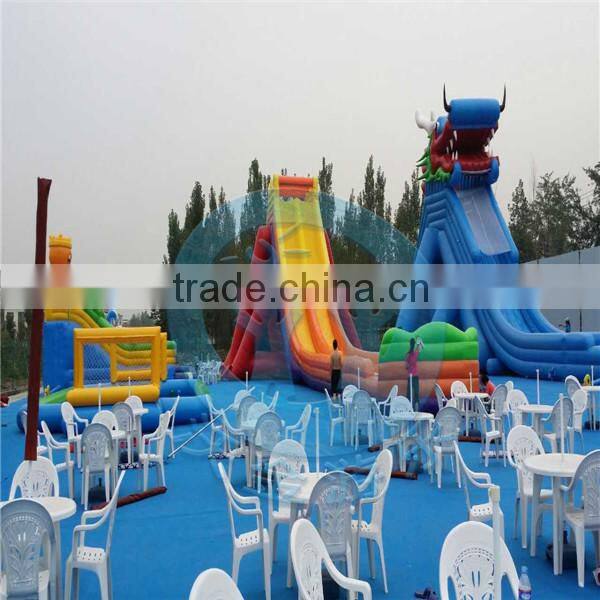 Used kids water park/inflatable water park slide for kids/inflatable water park slide for sale