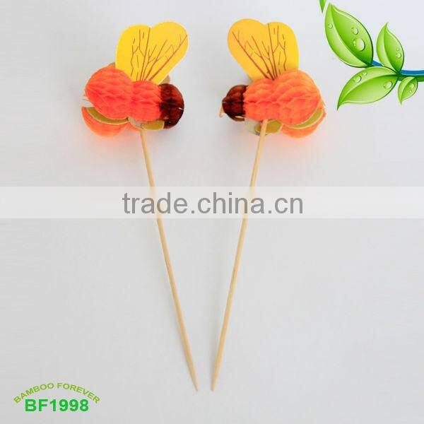 Christmas Decoration toothpicks with bee