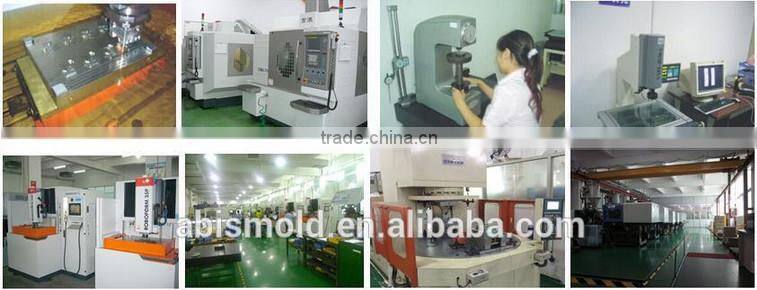 Abis plastic with metal connector famliy mold for AMP