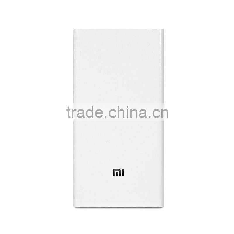 Original Xiaomi Power Bank 20000mAh Portable Charger Dual USB Mi External Battery Bank 20000 for Mobile Phones and Tablets