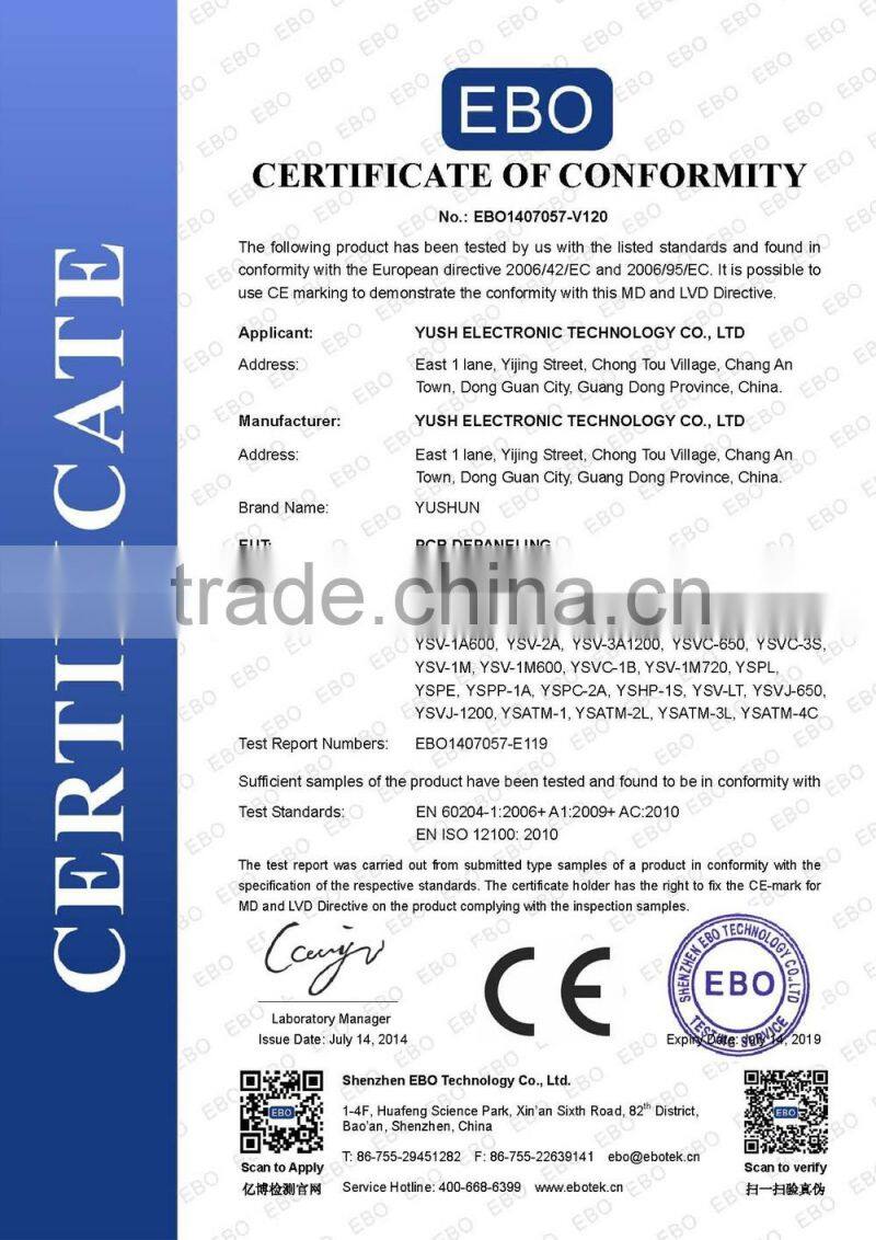 PCB Cutting machine YSV-1A