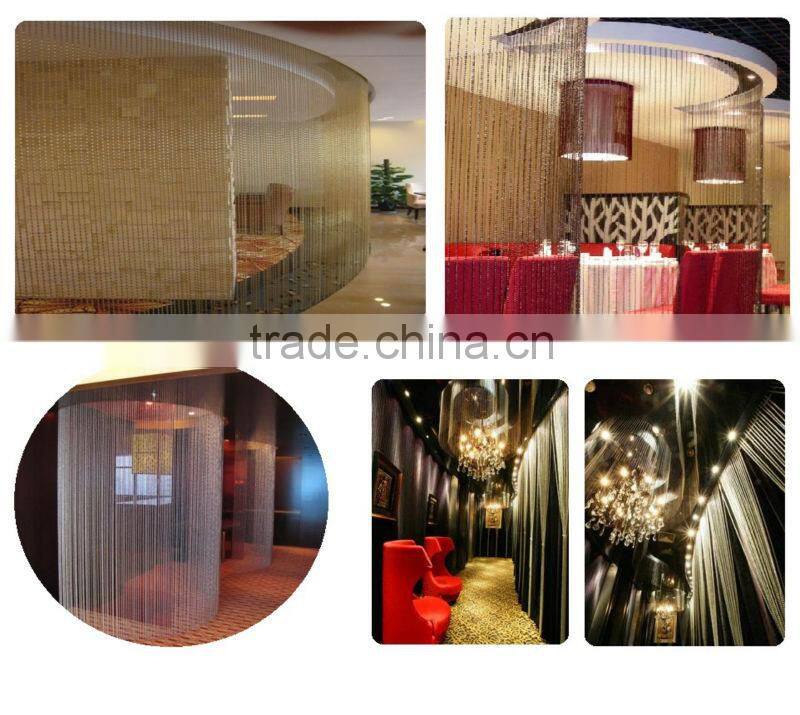 beads curtain for hotel divider