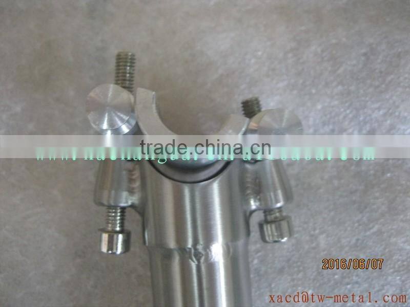 Newest design Titanium Bike Seat Post customized titanium bicycle seat post XACD titanium road bike seat post