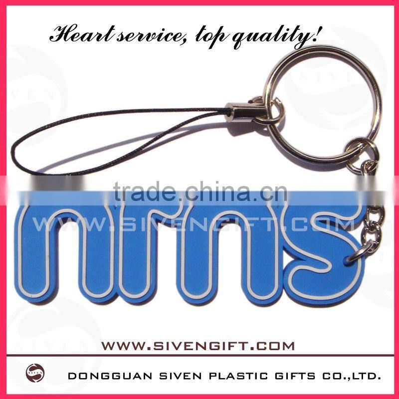 Custom design soft pvc rubber bottle opener keychain