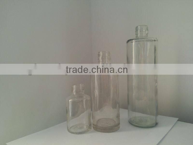 Clear Color 100ml 200ml Spirit Liquor Wine Glass Bottles