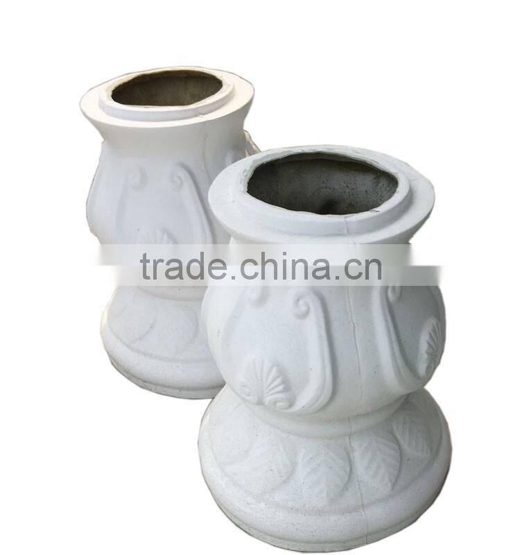 Chinese Outdoor Planter FRP fiberglass flower garden pot