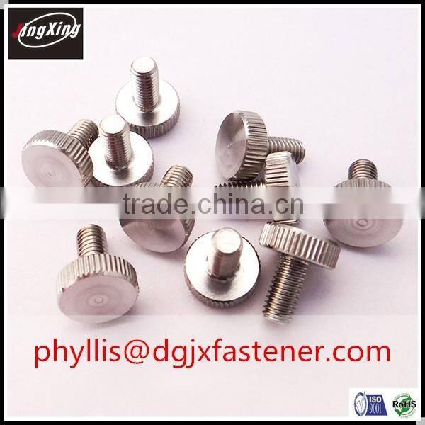 Stainless Steel non-standard knurled thumb screw