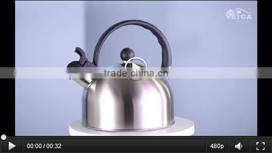 Capsulated bottom whistling kettle tea kettle stainless steel water whistle kettle