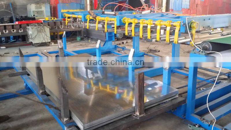 Level and cut to length roll forming machinery