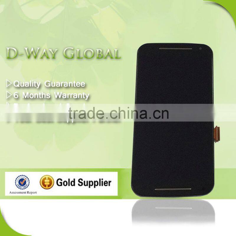 Hot Sale Factory Price Display For Motorola, LCD For Moto G2 With Frame, For Moto G2 LCD Screen