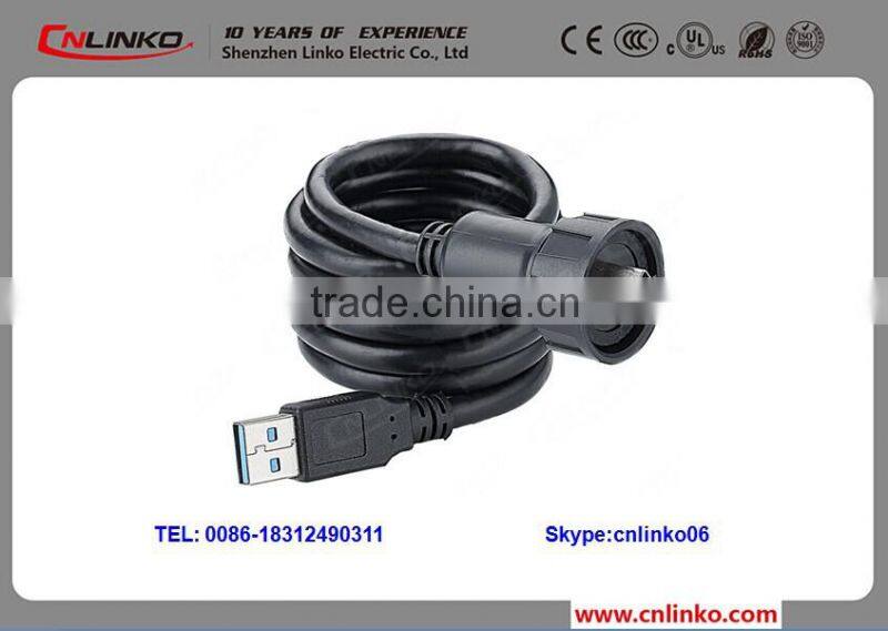 2015 Promotion!Made in china micro usb waterproof for panel mount