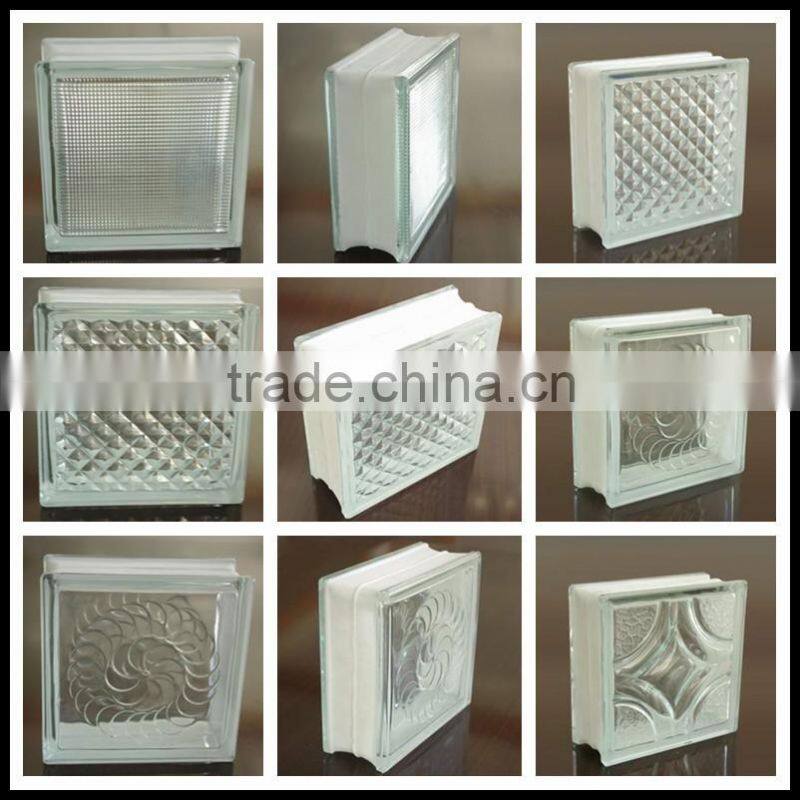china manufacture factory price corner glass block