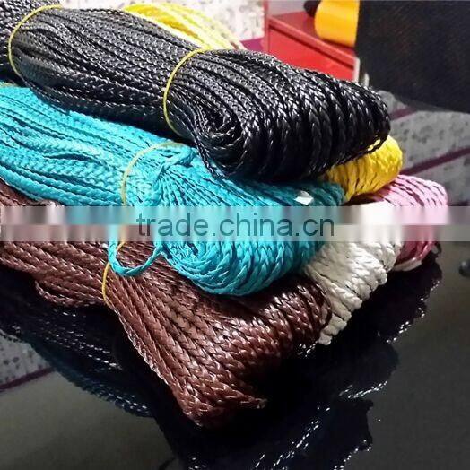 Wholesale custom color 6mm leather cord for jewelry