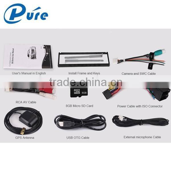 GPS Bluetooth Car Player Singel Din DVD Player 7 Inch 1024*600 Capacitive Touch Screen Player