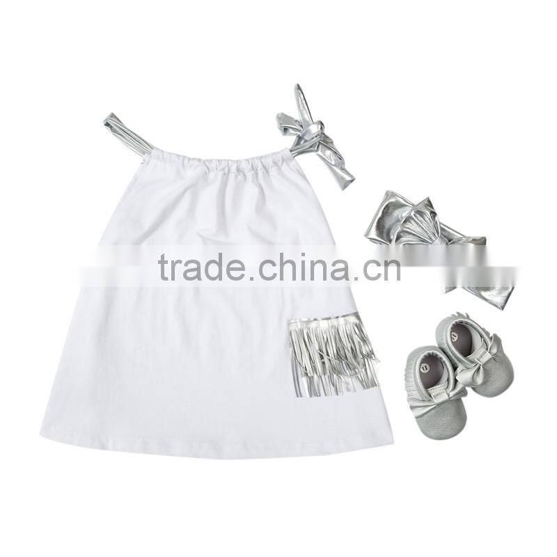 Yiwu Kapu girls fancy dress baby cotton frocks designs picture girls pillowcase dress wholesale boutique clothing children frock