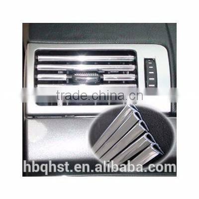 Adhesive Silver chrome car decoration moulding trim strip line