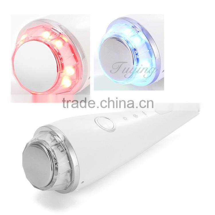 Home use photon light therapy warm and cold vibration machine