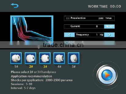 Professional Fast delivery shock wave therapy equipment /pain relief Extracorporeal Shock Wave Machine Therapy System