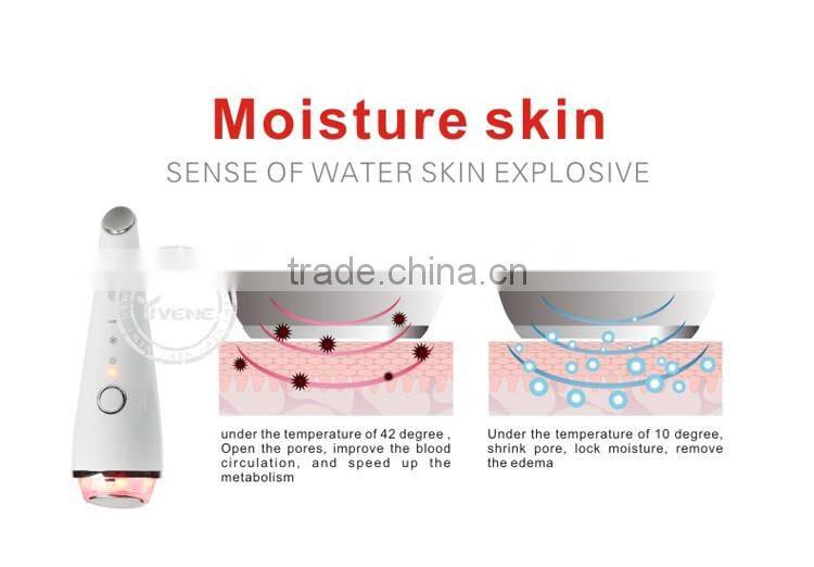 New Cool And Hot vibro massager Shrinking Pores