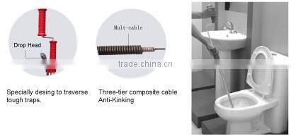 D-3-6 Manual drain pipe cleaner 6 types choose