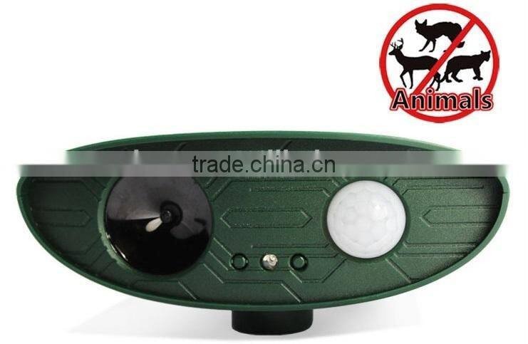 2015 Visson New X-pest product VS-3194 solar wild electric ultrasonic sound generater vehicles animal pest repeller