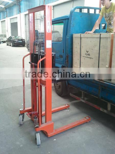 Manual Hydraulic Stacker hot sales cheap price Structural durability Manual Hydraulic Stacker pallet forklifts