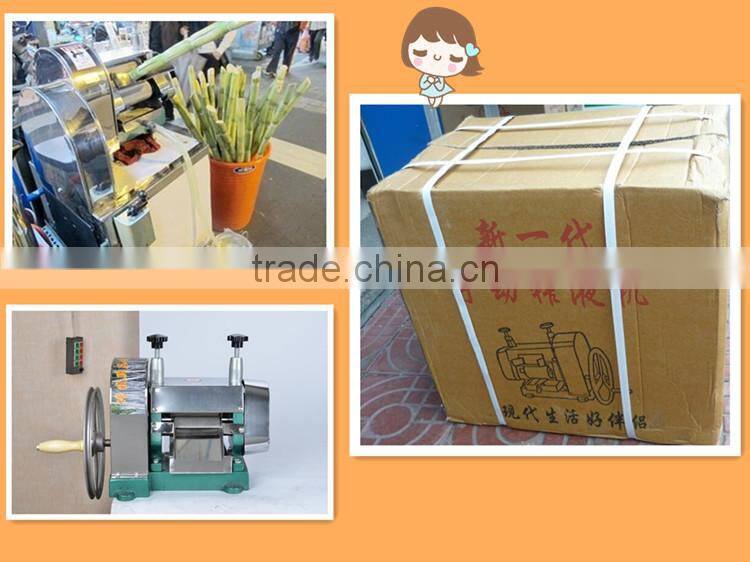NEWEEK stainless steel commercial Hand use sugarcane juicing machine