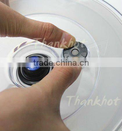 Big plastic storage container-Vacuum lid