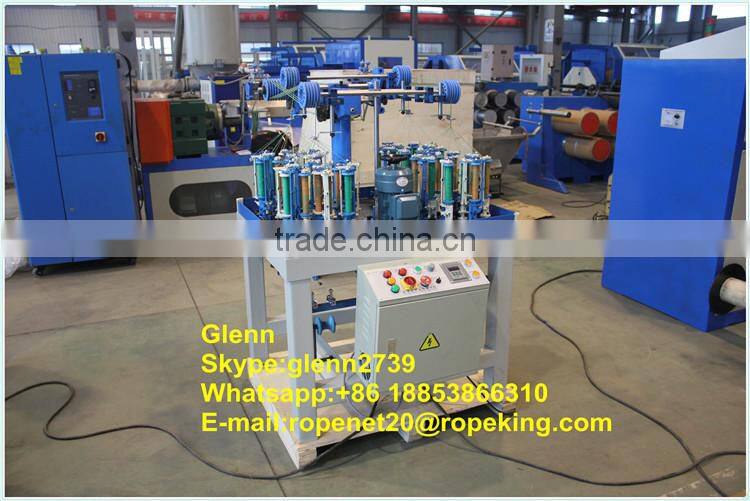 Low price automatic braiding cord making machine with ce certificate