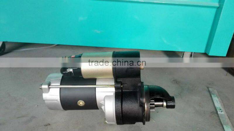 Tractor engine conductive deceleration starter