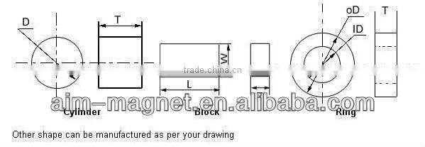 Strong permanent magnet alternator generator for sale