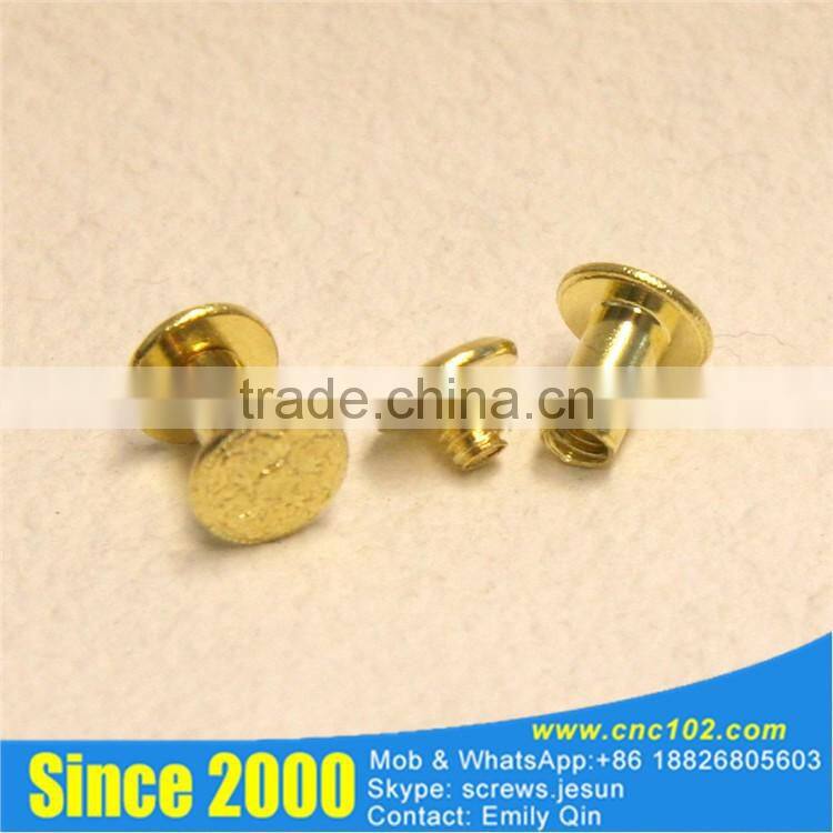 china supplier brass chicago screws