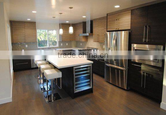 Beige color artificial quartz stone slabs used for countertops