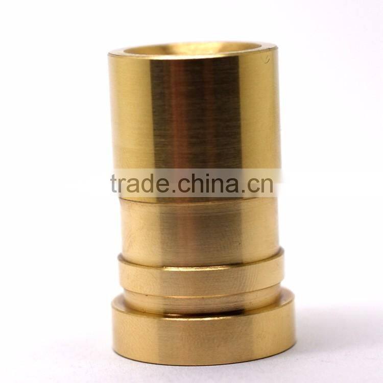 Customized high precision cnc turning machining brass tube/pipe